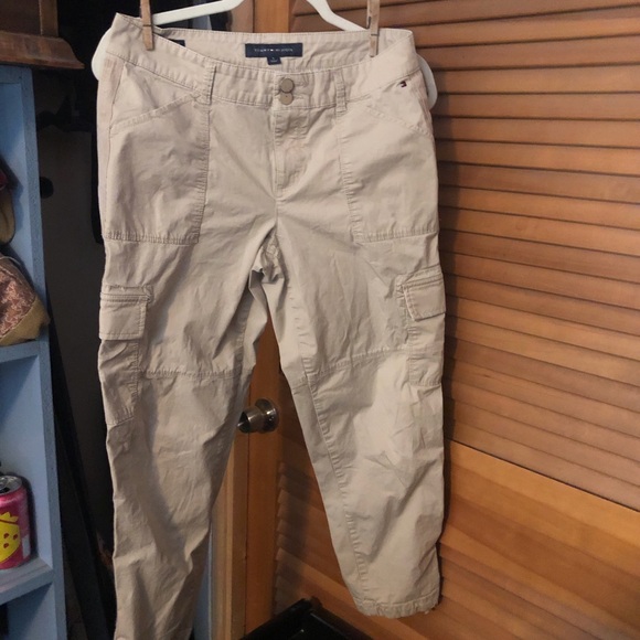 Tommy Hilfiger Khaki Trousers - Picture 1 of 4